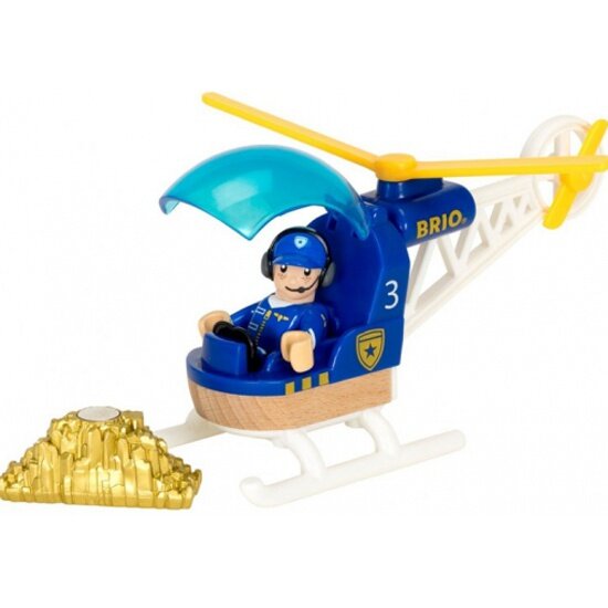Игровой набор BRIO 33828 Полицейский вертолет