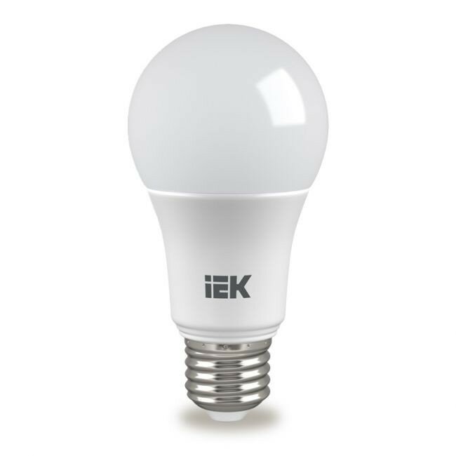 Светодиодная LED лампа IEK 13W Е27 4000K 1170lm 220V ECO LLE-A60-13-230-40-E27