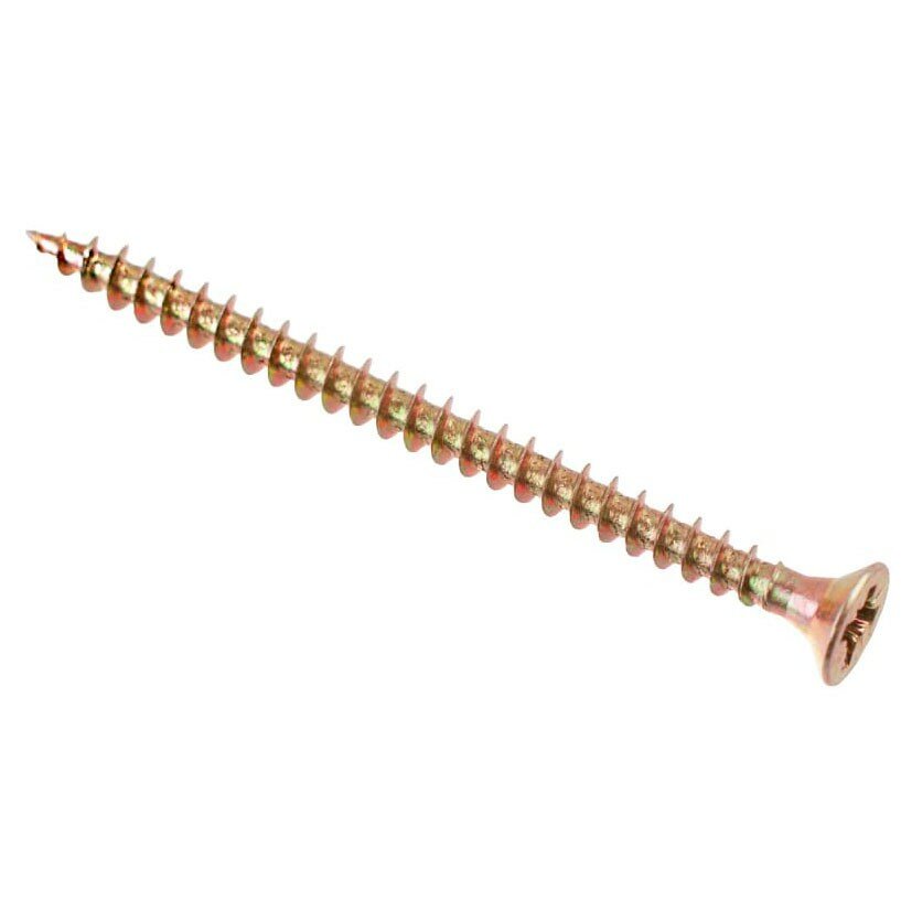 фото Саморезы потайные универсальные Стройбат желтые 3,5х50 7 шт 32191