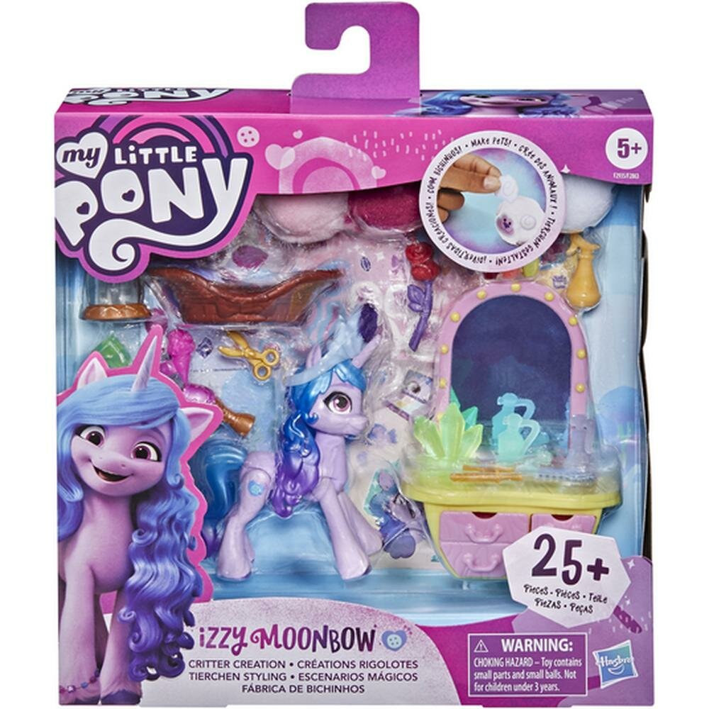 Hasbro My Little Pony Пони фильм Сияющие Сцены Иззи F29355X0