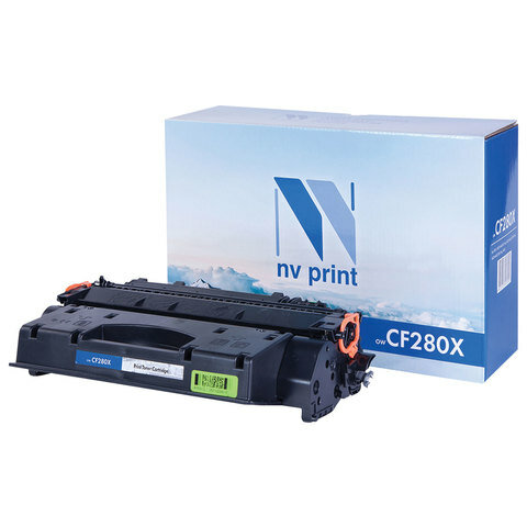 Картридж лазерный NV PRINT (NV-CF280X) для HP LaserJet Pro M401/M425, комплект 2 шт., ресурс 6900 стр.