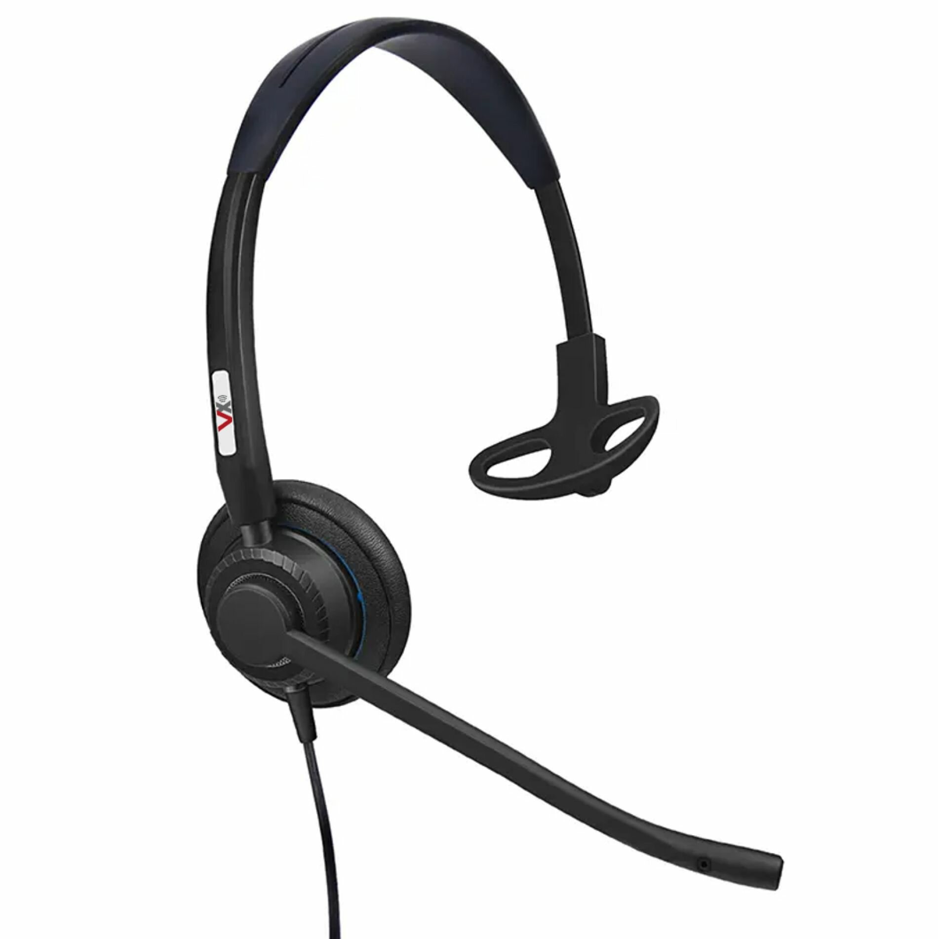 VoiceXpert VXH-700Q - проводная гарнитура с разъемом QD (QD-Plantronics), 1 динамика, шумоподавление — фото 2