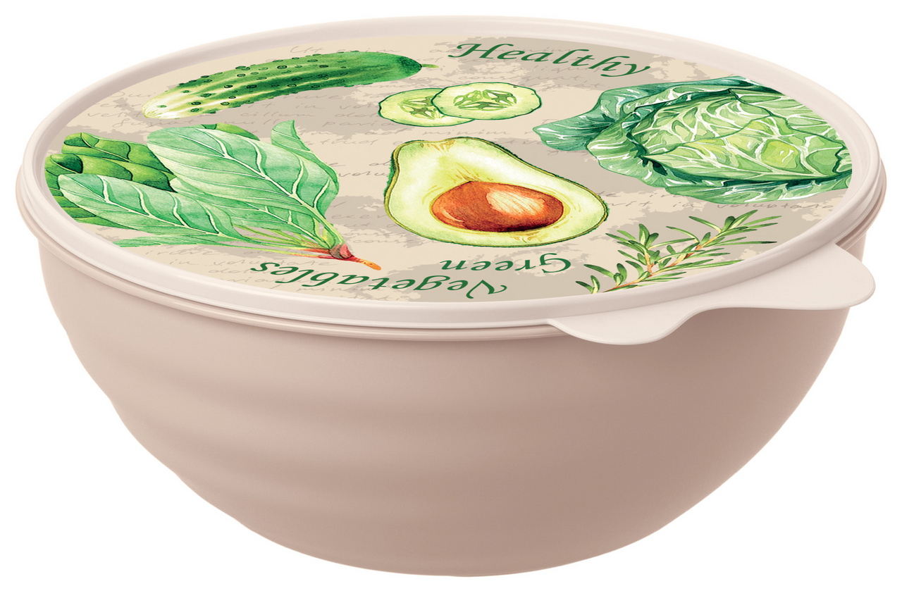 фото Миска с крышкой Phibo Wave, 3.7л