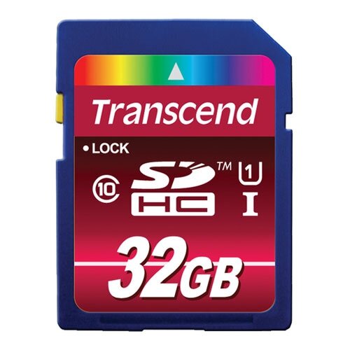 Карта памяти TRANSCEND SDHC 32GB Class 10 UHS-I (TS32GSDHC10U1)