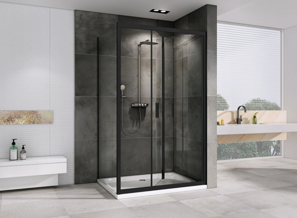 Душевой уголок Abber Sonnenstrand 90х90 AG07090B-S90B - фото №3