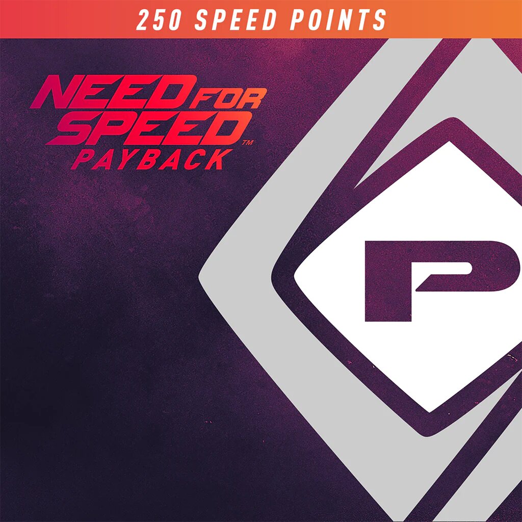 NFS Payback 250 Speed Points PS4 Не диск! Цифровая версия