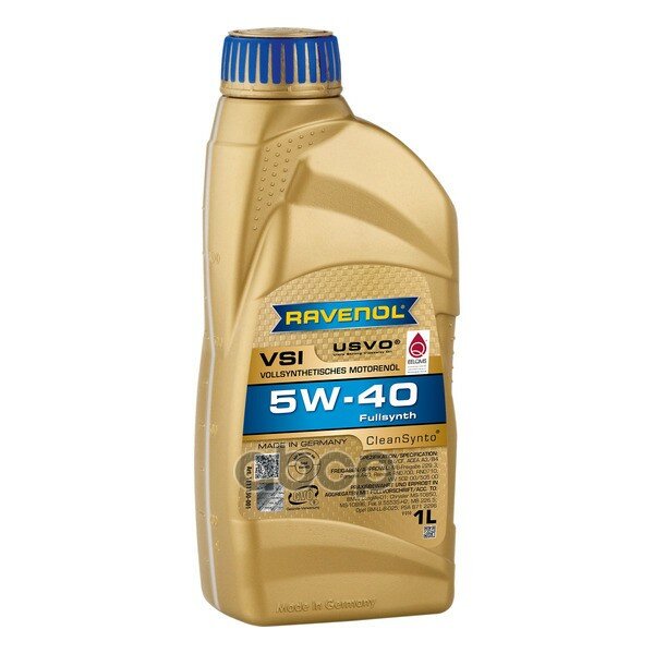 Ravenol Моторное Масло Ravenol Vsi Sae 5W-40 ( 1Л) New