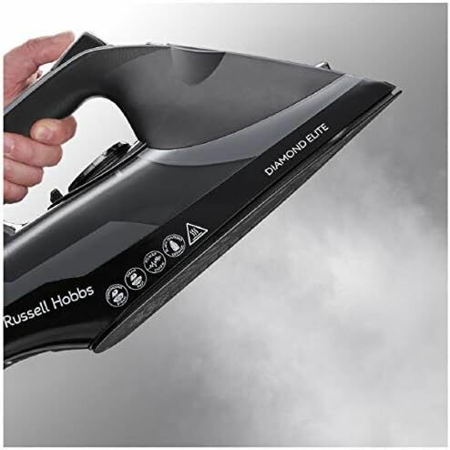 Паровой утюг Russell Hobbs 27000 Steam Iron 3100 Вт, 350 мл, черный - фотография № 4