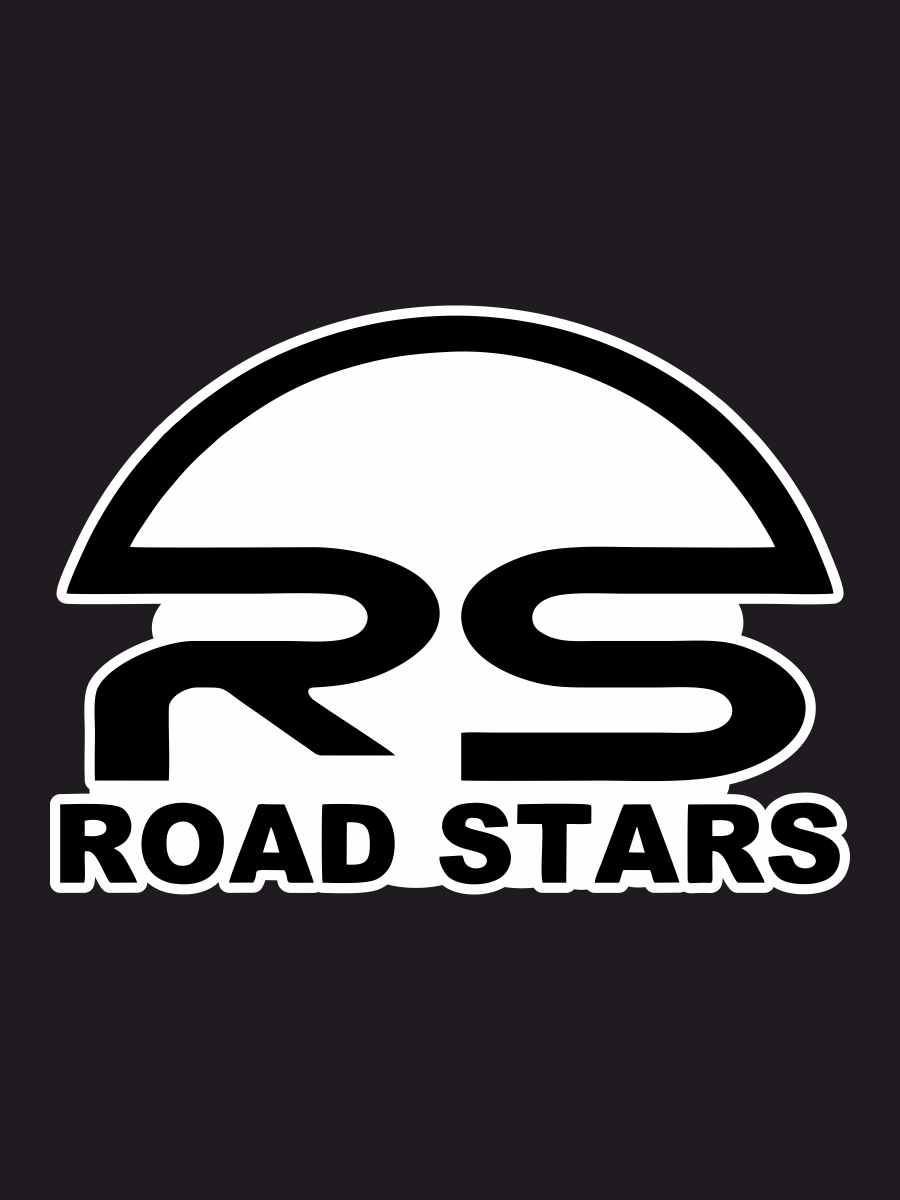 Наклейка на авто Road Stars 20x14 см.