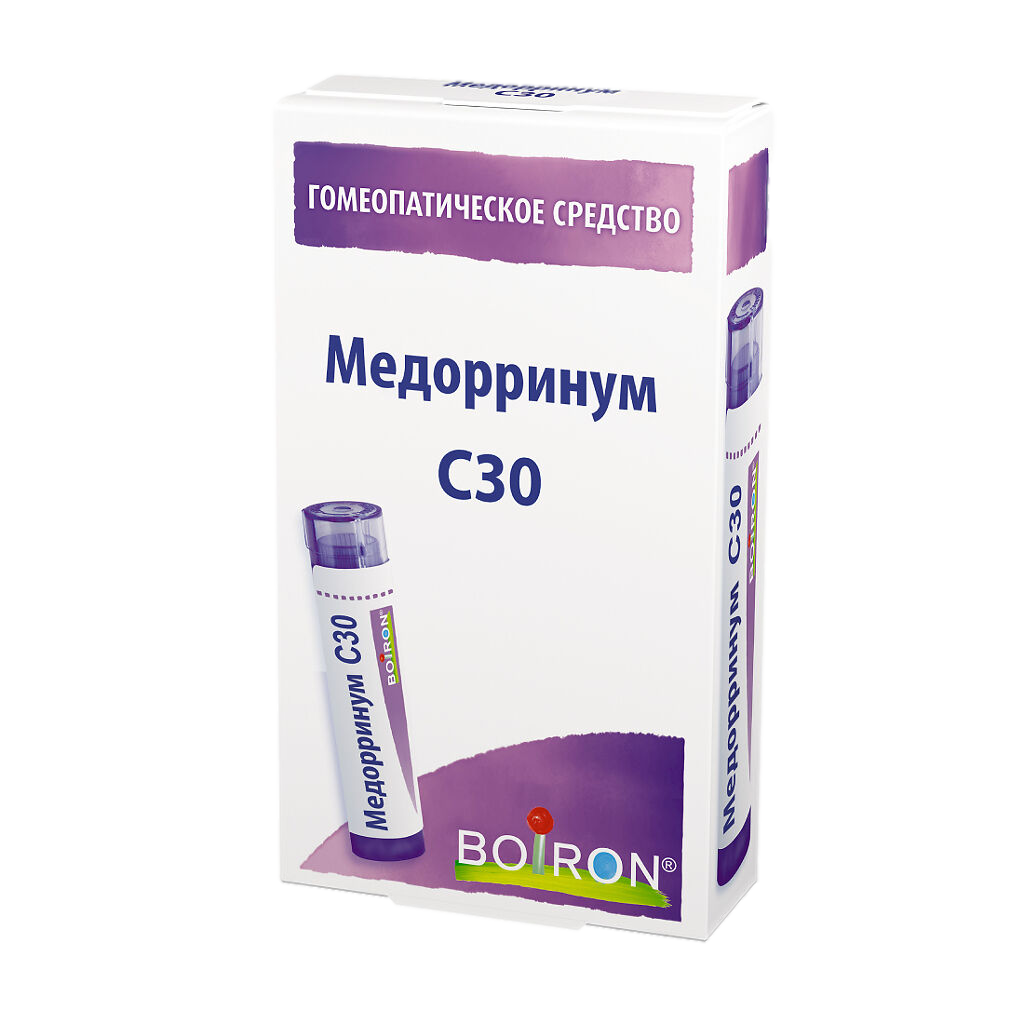 Медорринум C30 гранулы гомеопатические 4 г 1 шт