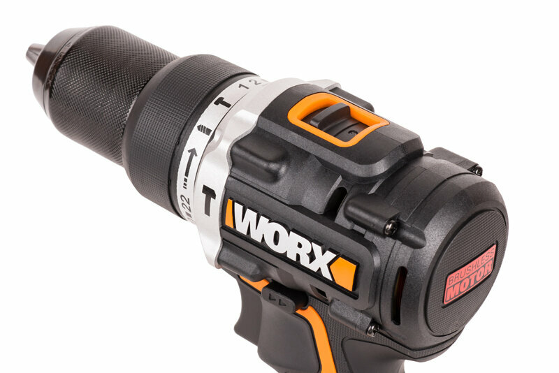 Дрель-шуруповерт ударная аккумуляторная WORX WX352 + подарок: аккумулятор WORX WA3551 - фотография № 6