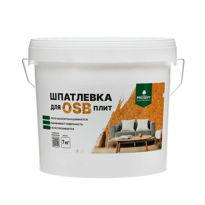 Шпатлевка для плит Proplast, 7 кг - фотография № 1