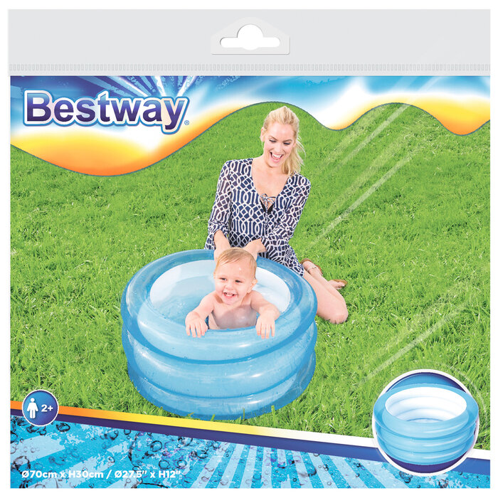 Bestway Бассейн надувной, 70 х 30 см, от 2 лет, цвета микс, 51033 Bestway - фотография № 6