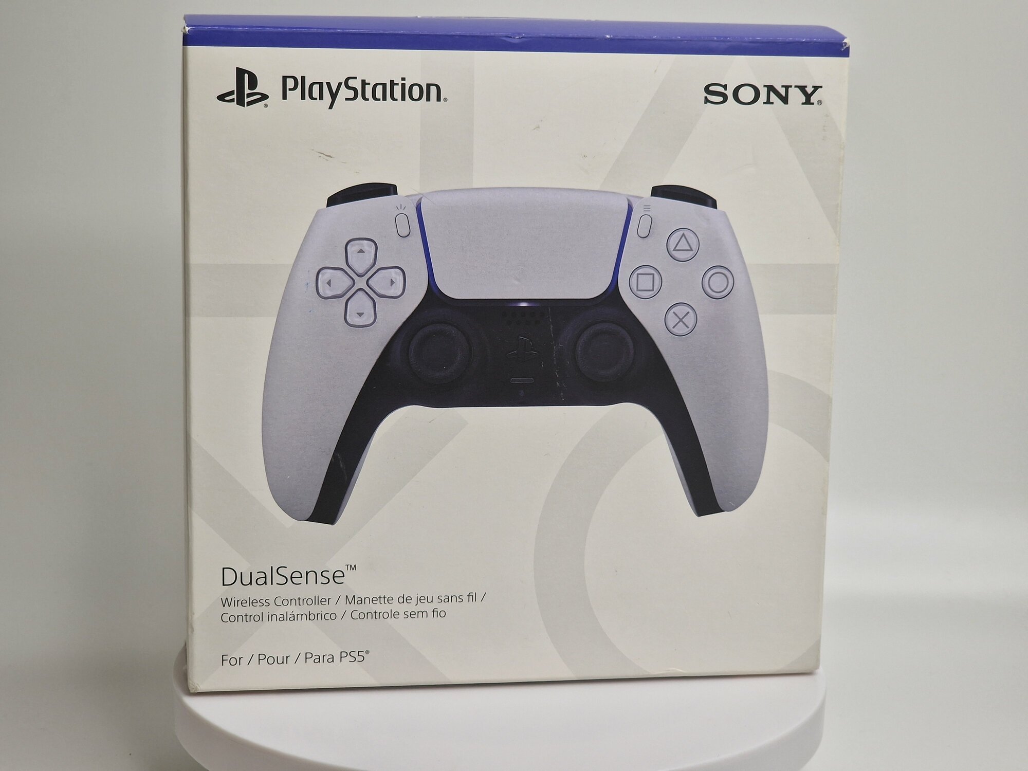 Контроллер Беспроводной DualSense для PlayStation 5 White (CFI-ZCT1W)