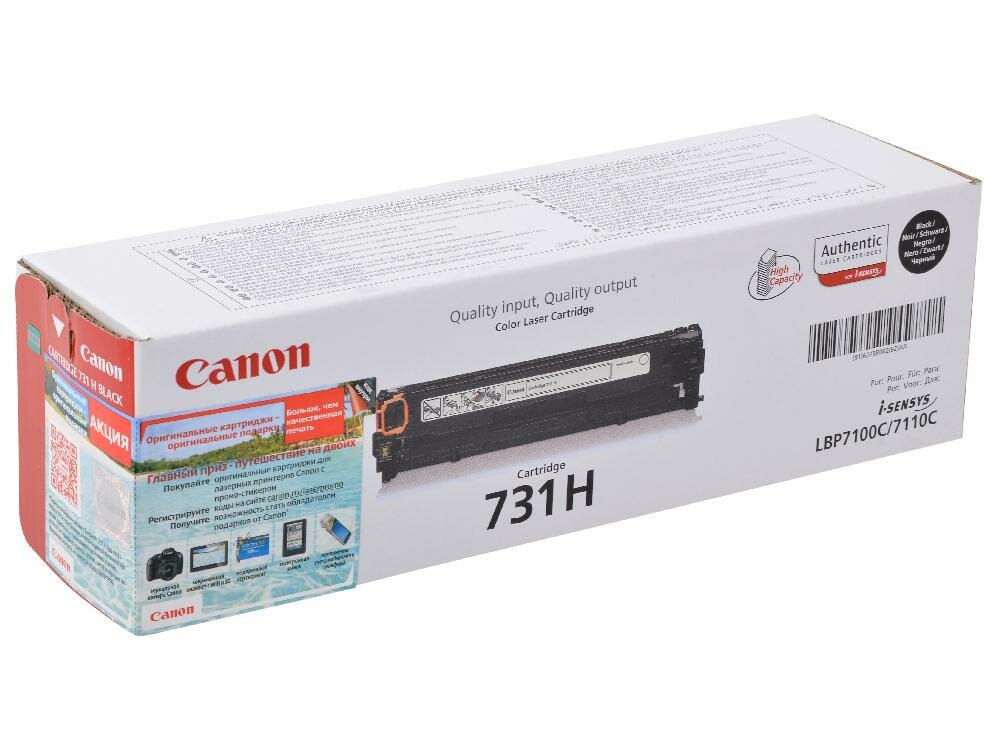 Картридж Canon 6273B002 2400стр Черный