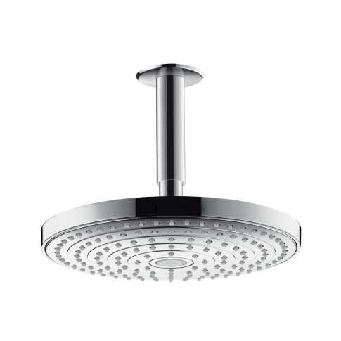 Душ верхний Hansgrohe Raindance Select S 240 2jet EcoSmart, с потолочным держателем, хром 26469000