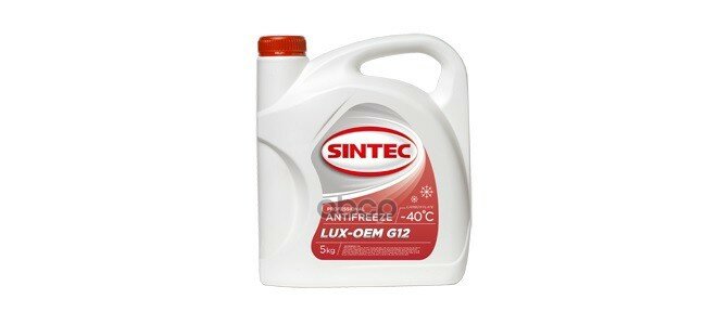Sintec Antifreeze Lux G12 Concentrate 5кг SINTEC арт. 990467