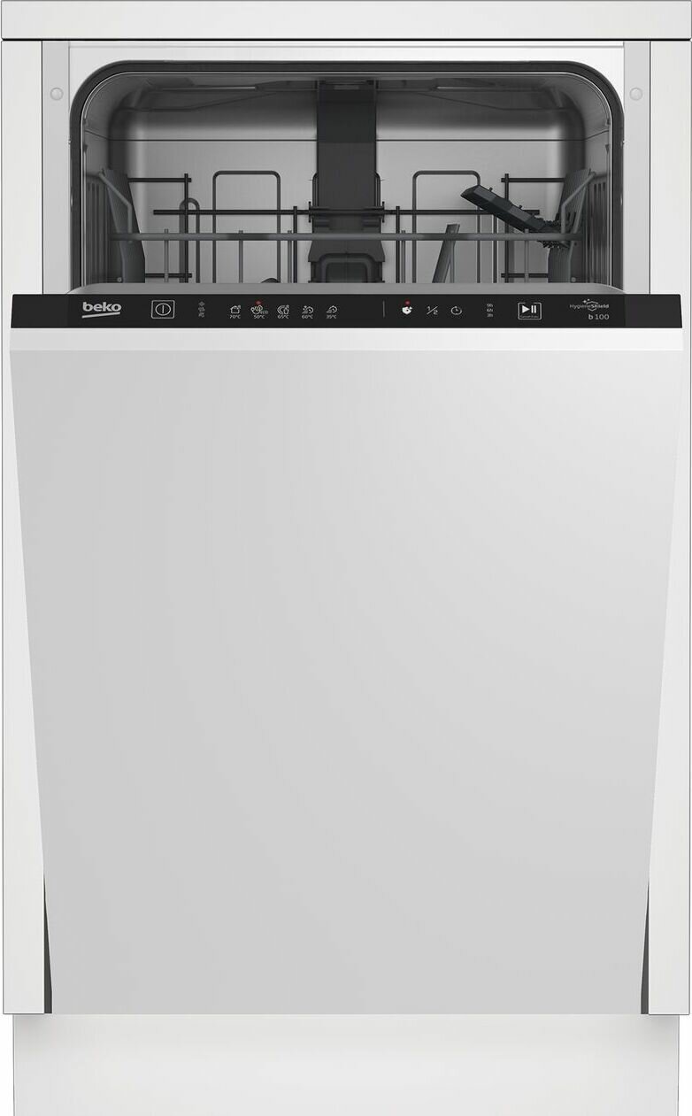 Встраиваемая посудомоечная машина Beko BDIS15021 , белый - фотография № 1