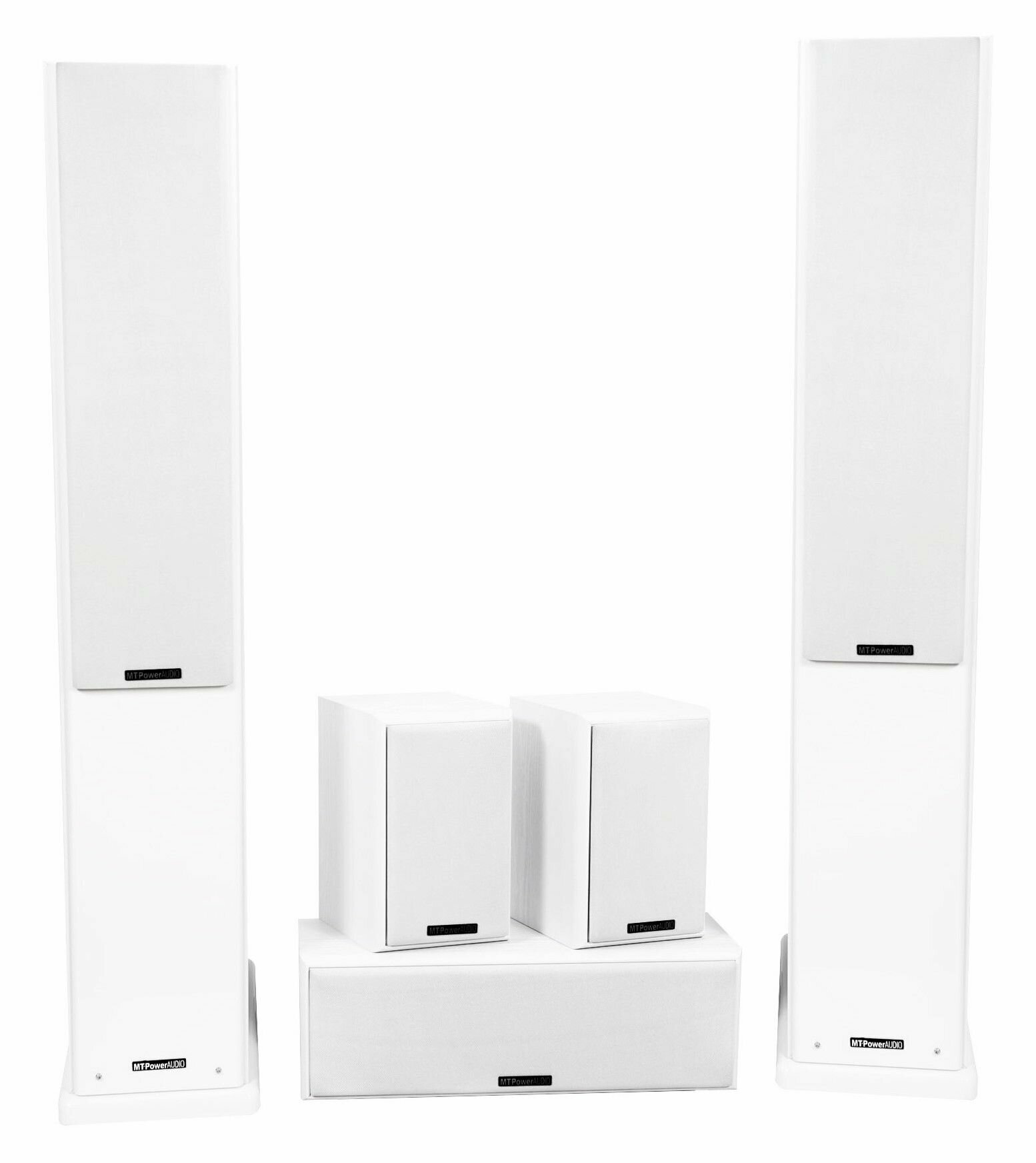 Комплекты акустики 5.0 MT-Power Elegance-2 white set 5.0 (white grills)