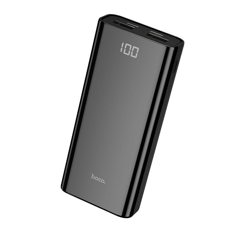 Мобильное зарядное устройство (power bank) hoco J45 10000mAh, 2xUSB 2A, черный