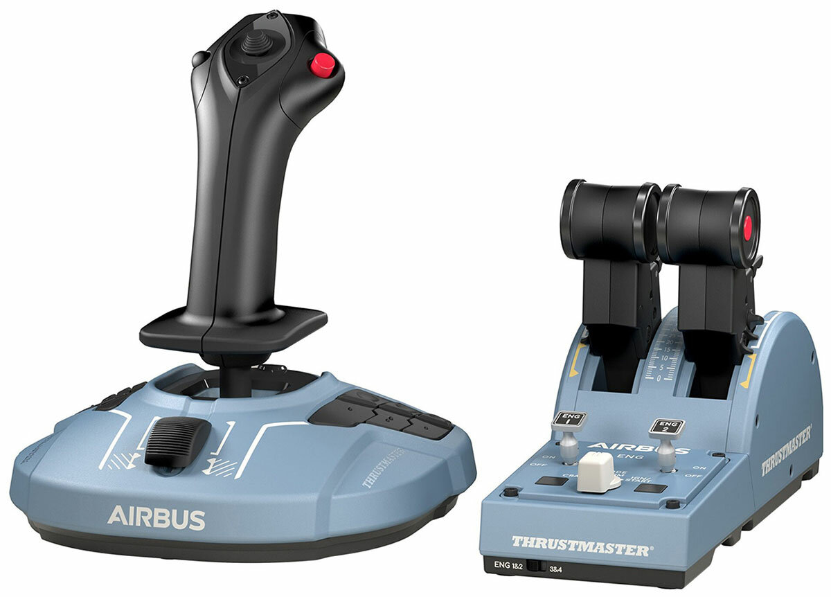 Набор Thrustmaster TCA Officer Pack Airbus edition ww version: Джойстик Руд ПК