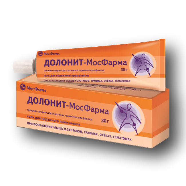 Долонит-МосФарма, гель для наружного применения 30 г 1 шт