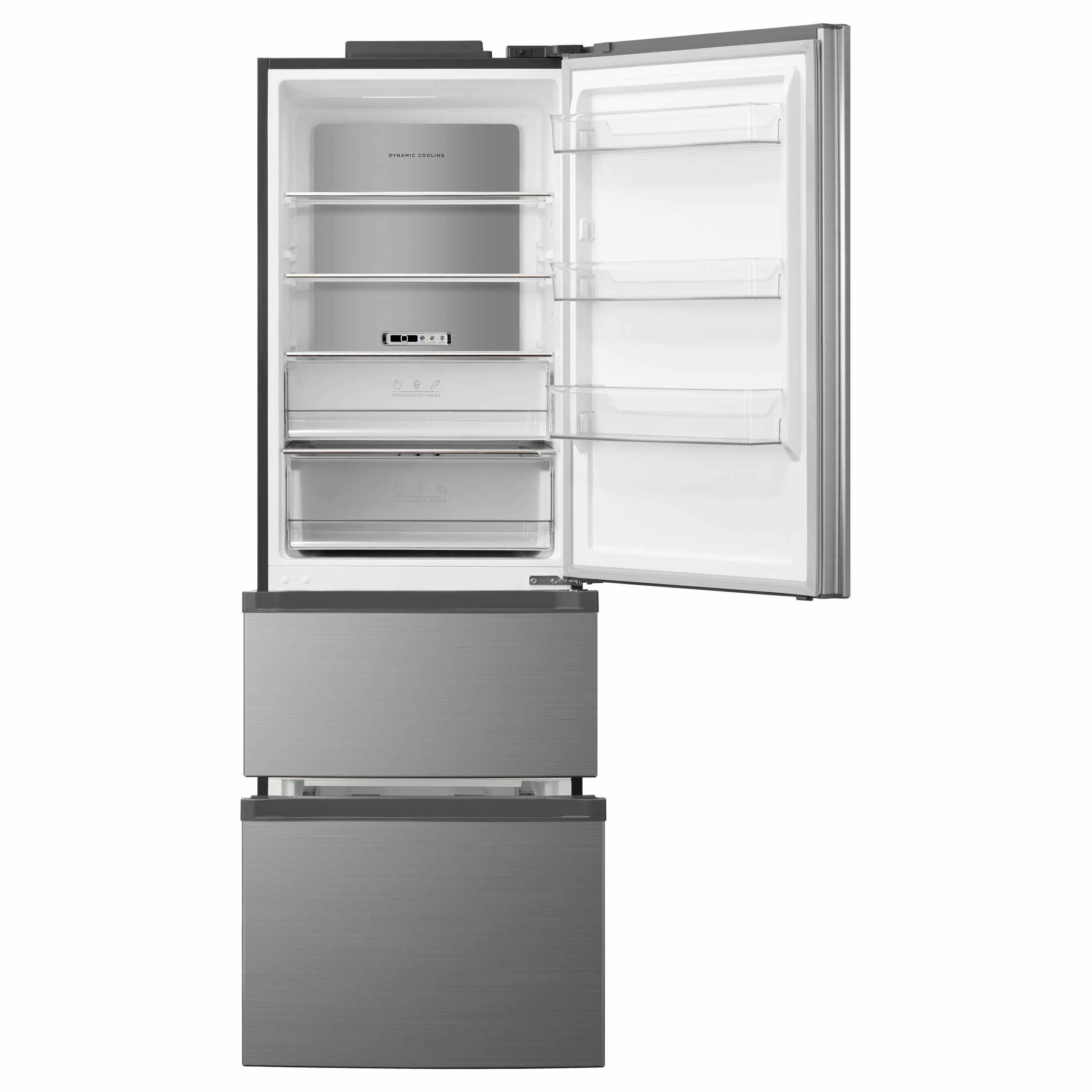 Трехдверный холодильник Korting KNFF 61889 X - фотография № 3