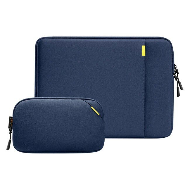 Набор чехлов Tomtoc Defender Laptop Sleeve Kit 2-in-1 A13 для ноутбуков 13" тёмно-синий (Navy Blue)