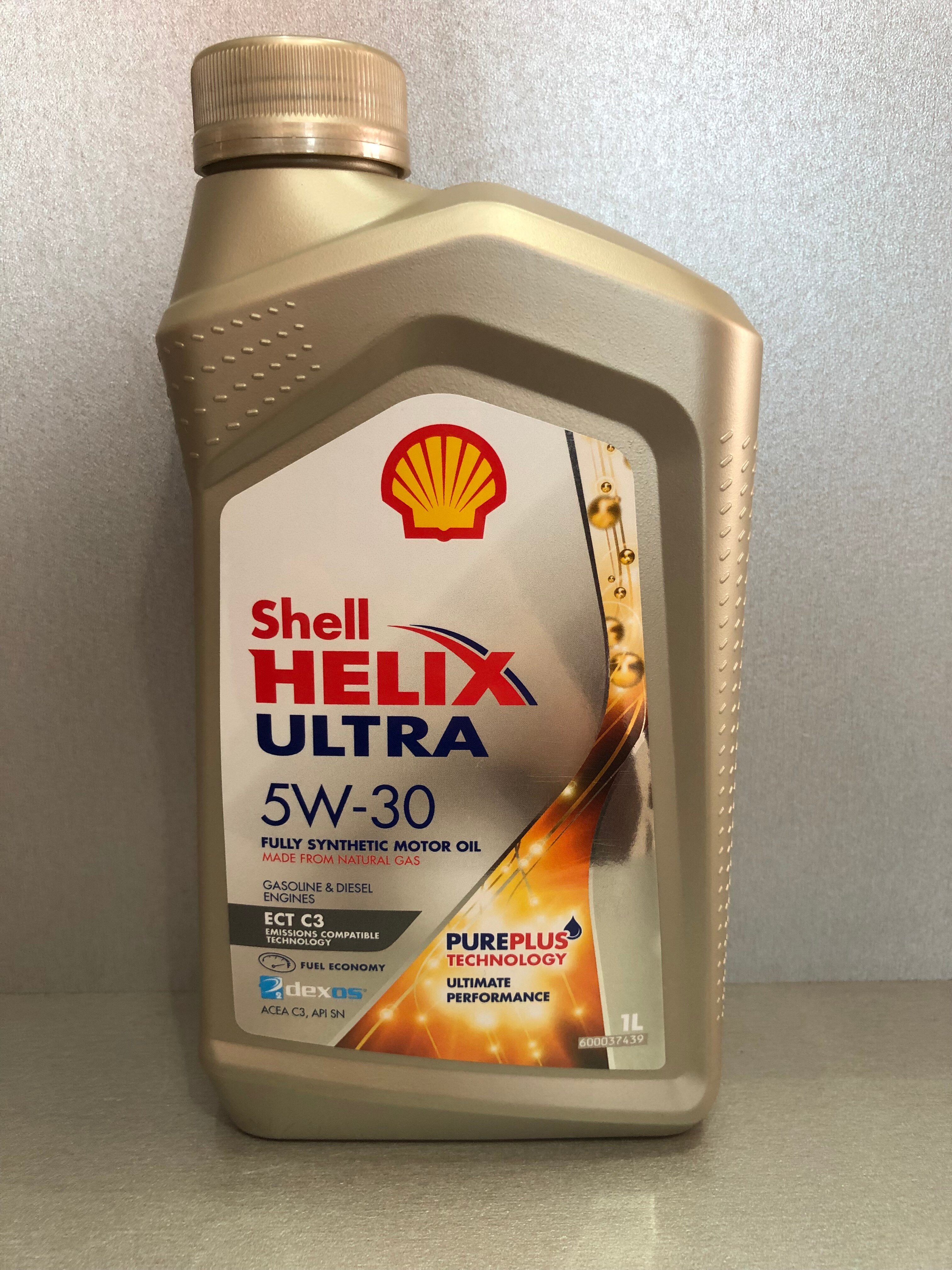 Масло моторное SHELL HELIX ULTRA 0W-40 синт. API SL/CF 1л