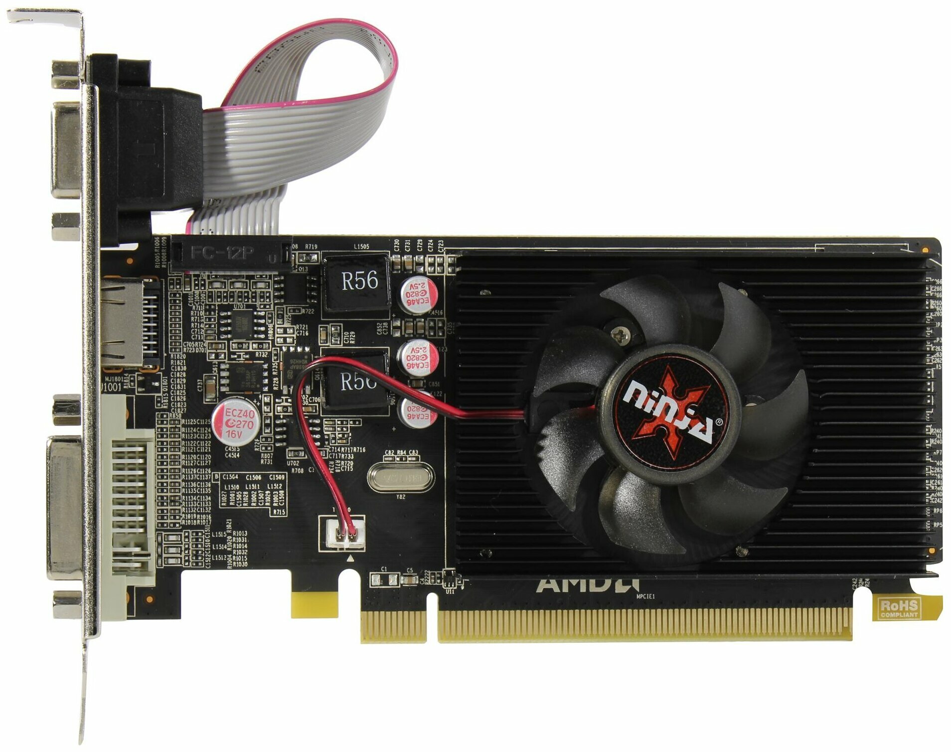 Видеокарта Sinotex Ninja PCI-E RADEON R5 230 1Gb AKR523013F
