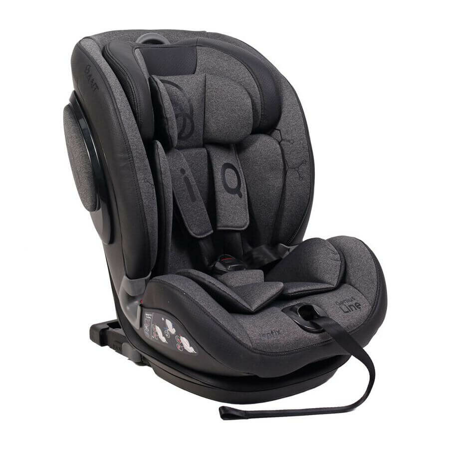 Автокресло Rant IQ isofix Genius Line, Dark Grey