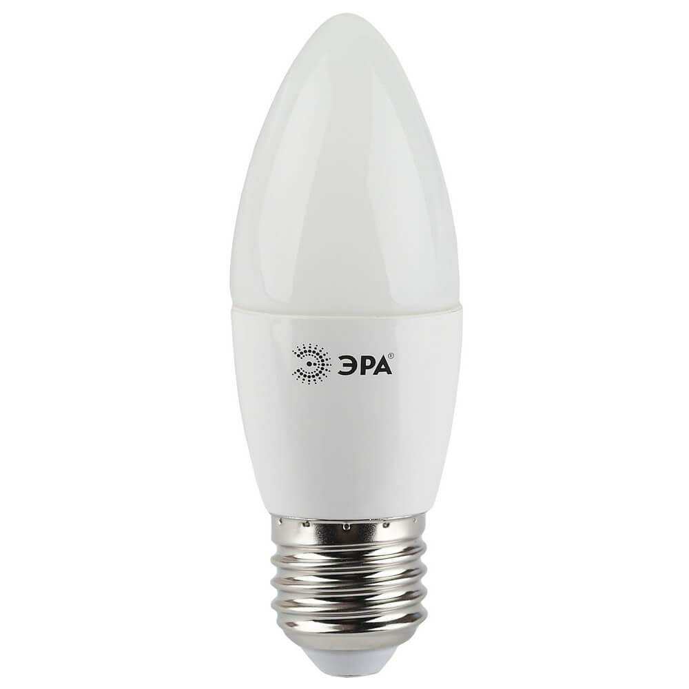 ЭРА Лампа светодиодная ЭРА E27 7W 4000K матовая LED B35-7W-840-E27 Б0020540