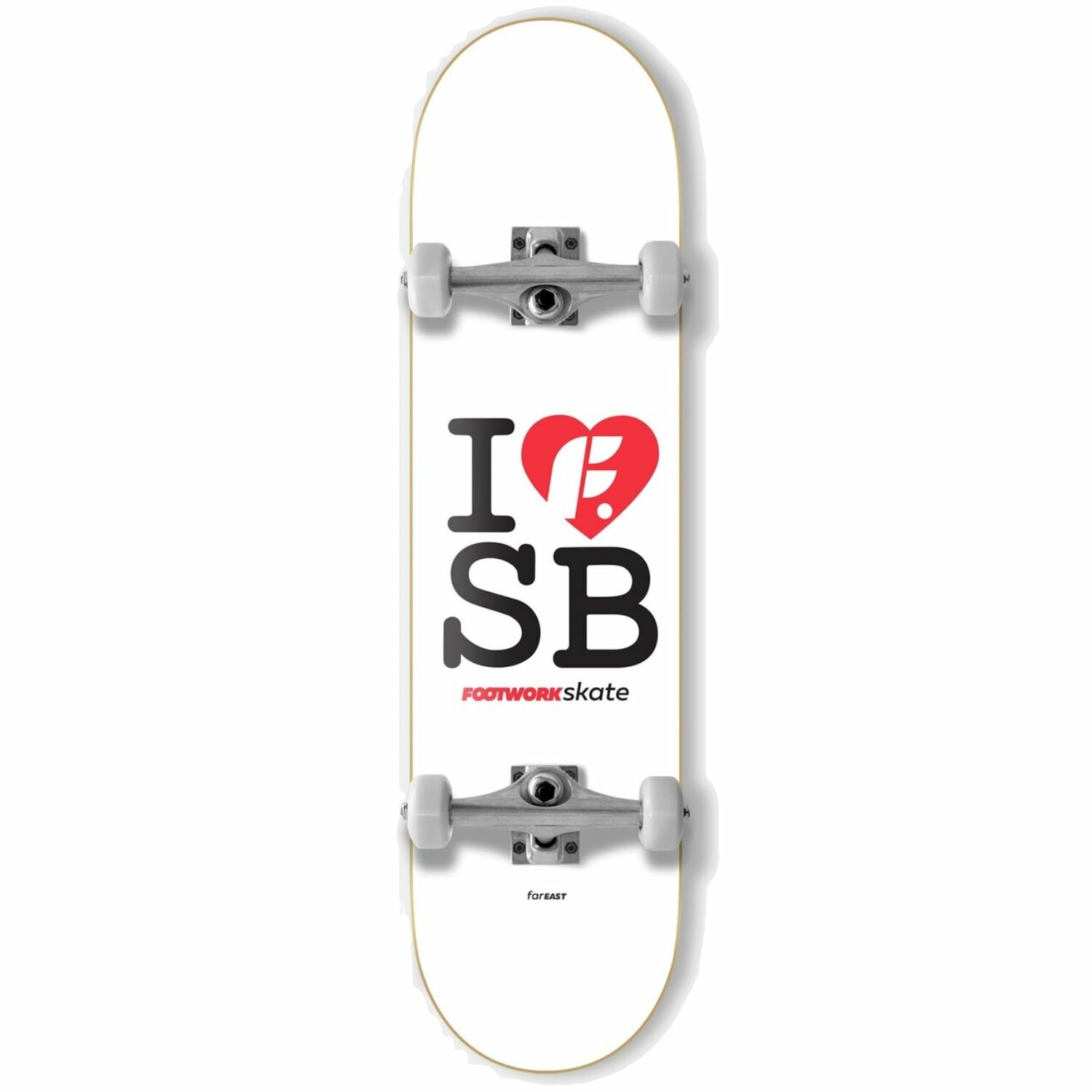 Скейтборд FOOTWORK I LOVE SB SS22 31.5" - 80.01 см