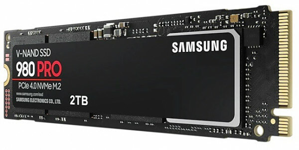 Твердотельный накопитель Samsung SSD M.2 (PCI-E NVMe) 2Tb 980 PRO (R7000/W5000MB/s) (MZ-V8P2T0BW analog MZ-V7P2T0BW) MZ-V8P2T0BW