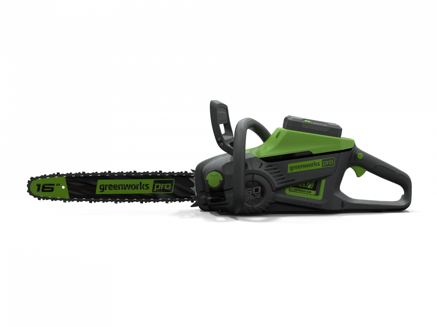 Цепная пила аккумуляторная GreenWorks GD60CS40, 60V, 40 см, бесщеточная, без АКБ и ЗУ