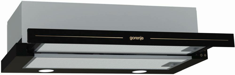 Встраиваемая вытяжка Gorenje BHP62CLB антрацит