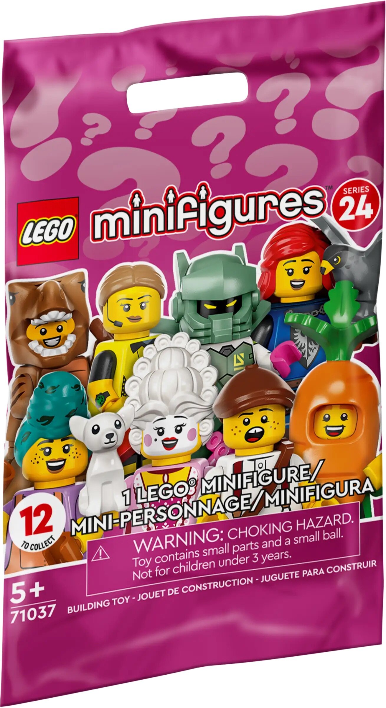 Минифигурки LEGO 71037 Minifigures Series 24 - 3 pack