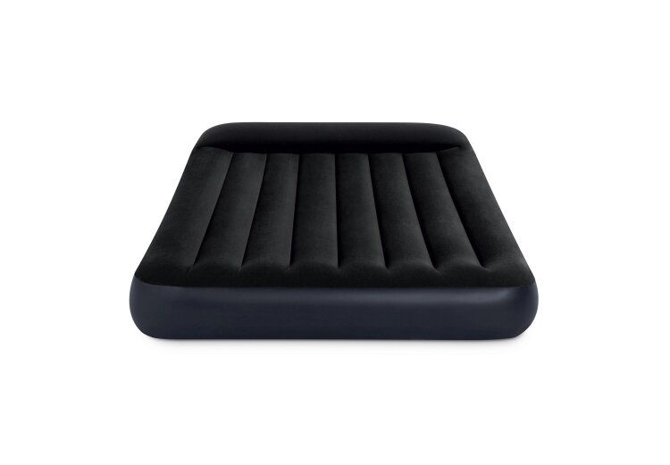 Надувной матрас INTEX Pillow Rest Classic Airbed 137х191х25 см. черный 64142 - фотография № 1