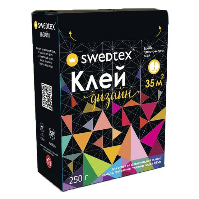 клей обойный SWEDTEX Дизайн 250г арт.PD025