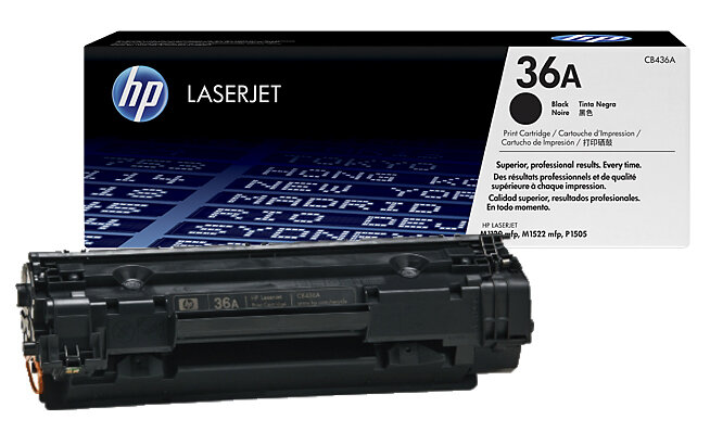 Картридж HP CB436A оригинальный