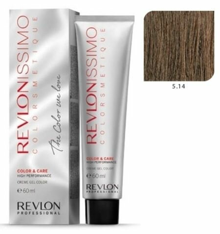 Revlon Professional Revlonissimo Colorsmetique Краска для волос оттенок 5-14 (светло-коричневый пепельно-медный)