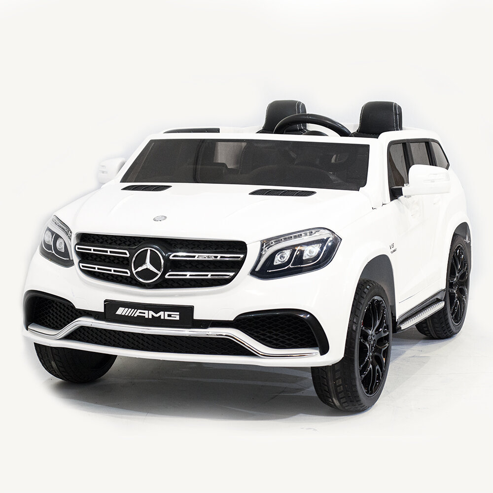 Внедорожники и джипы Harley Bella Детский электромобиль Mercedes Benz GLS63 LUXURY 4x4 12V 2.4G - White - HL228-LUX-W