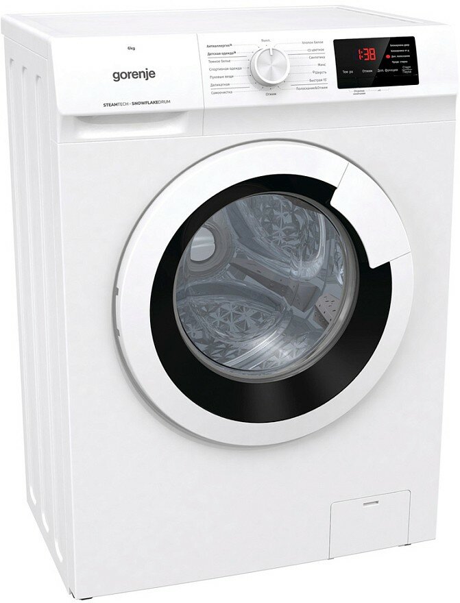 Gorenje WHE60SFS Стиральная машина - фотография № 2