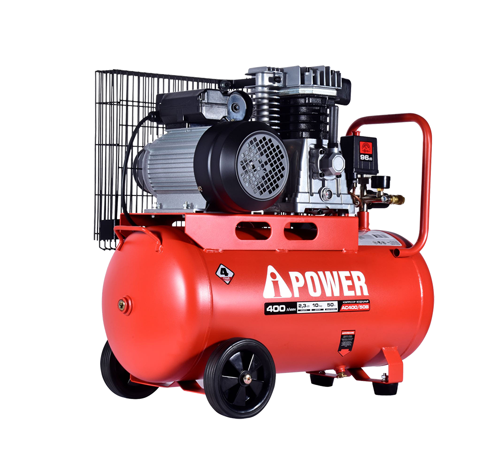 A-ipower Компрессор поршневой масляный ременной AC400/50B