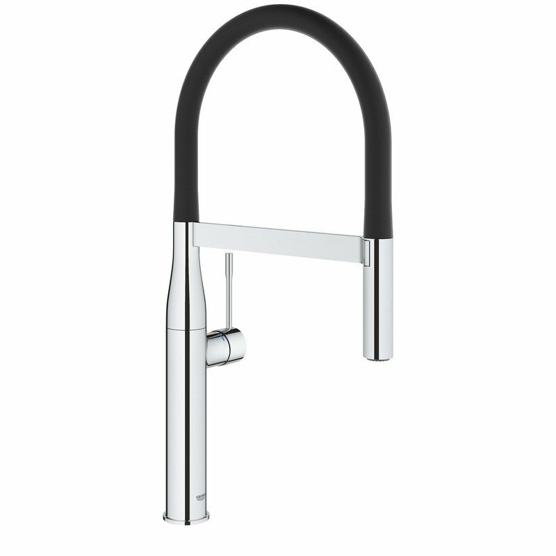 Grohe Однорычажный смеситель для кухни Grohe Essence New 30294000 с профессиональной лейкой