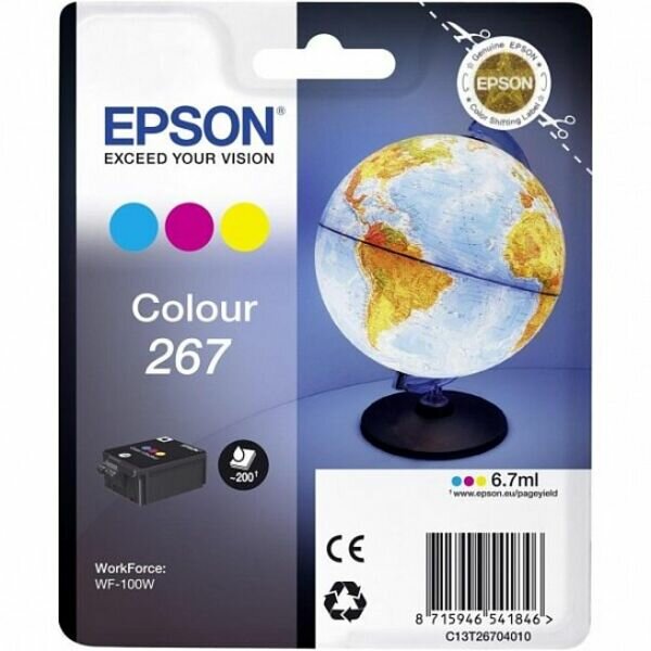   267 C13T26704010  Epson WorkForce WF-100W   