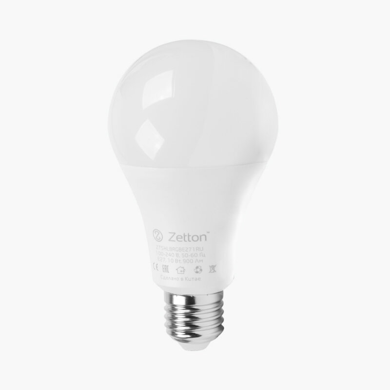 Лампа Zetton E27 10Вт 6500K фото 2