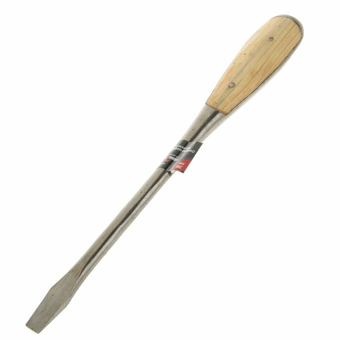 фото Отвертка шоферская "сервис ключ", под молоток, с дер. щечками, 280 мм