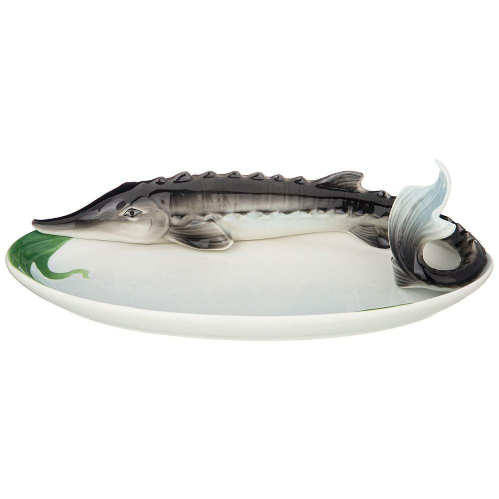 фото Набор из 2 штук Блюдо овальное Lefard "Осётр" 27х17см, фарфор (58-600/2)