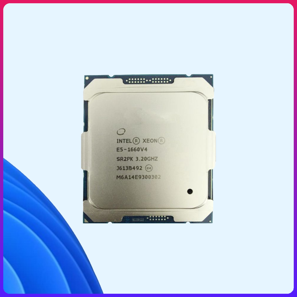 S2011-3 Intel Xeon E5-1660 v4 3,2-3,8GHz, 8 ядер, 16 потока, 20mb, TDP 140W, FSB 2400MHz